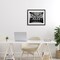 Stupell Industries Newsprint Ladies on Train Framed Print Under Glass, design by A Barefoot Stylist